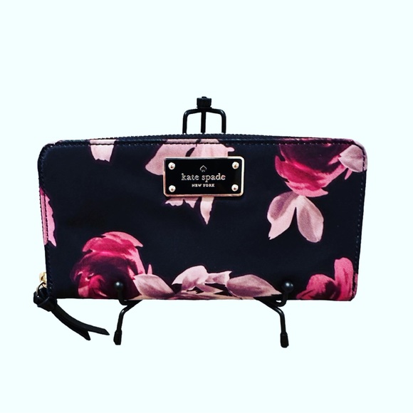 kate spade Handbags - LOW START Kate Spade Wilson Road Rose Symphony Neda Continental Wallet